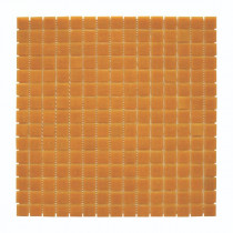 Mosaïque Orange Décoration Papier PDV86, Plaque 32,7 x 32,7 x 0,38 cm