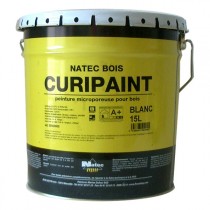 Peinture microporeuse pour bois Curipaint Natec toutes teintes, 2,5 l