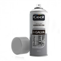 Peinture de Galvanisation à Froid Cecil PA GALVA Zinc Mat 400ml