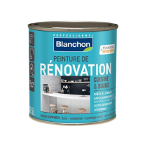 Peinture de Rénovation Cuisine & Bains Blanchon Anthracite, 0,5L