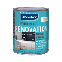 Peinture de Rénovation Cuisine & Bains Blanchon Anthracite, 1L