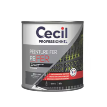 Peinture Fer Extérieur Haute Durabilité Cecil PE FER Anthracite 0,5L