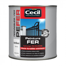 Peinture Fer Extérieur Haute Durabilité Cecil PE FER Blanc 0,5L