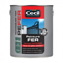 Peinture Fer Extérieur Haute Durabilité Cecil PE FER Vert Normand 2,5L