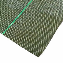 Toile de Paillage Tissée Verte 130g/m2, Rouleau 2,10 x 100 m
