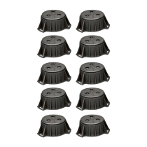 Pied réglable 7 à 11 cm pour Receveur de douche Kinedo, Kit de 10