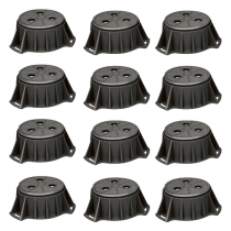 Pied réglable 7 à 11 cm pour Receveur de douche Kinedo, Kit de 12