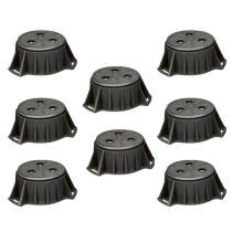 Pied réglable 7 à 11 cm pour Receveur de douche Kinedo, Kit de 8