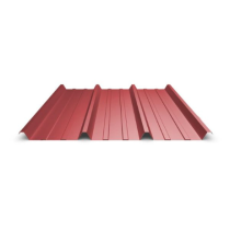 Plaque acier 0,60 mm Brun/Rouge RAL 8012 1 x 3,50 m, Lot de 8