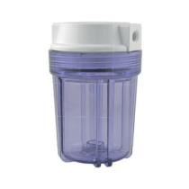 Porte-filtre à Eau 10" Aquapro AEG E/S 1/4" Blanc/Transparent