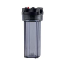 Porte-filtre à Eau 10" Aquapro AQF E/S 3/8" Noir/Transparent 
