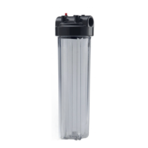 Porte-filtre à Eau 10" Aquapro Big Blue E/S 1" BSP Noir/Transparent