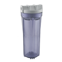 Porte-filtre à Eau 5" Aquapro AYT E/S 1/4" Blanc/Transparent