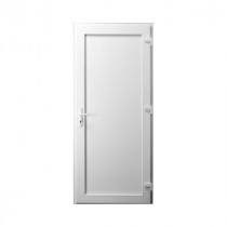 Porte de service PVC Pleine gauche 205 x 90 cm