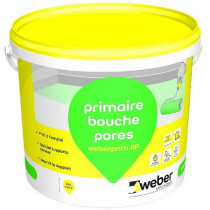 Primaire d'Adhérence Bouche Pores Sol Weberprim RP Vert Clair 12kg