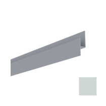Profil de Départ bas pour Bardage MEP Isocel ISO-BBS4G Gris, 4 m