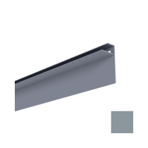 Profil de Départ bas pour Bardage MEP Isocel ISO-PV4GF Gris foncé, 4m