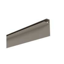 Profil de Départ bas pour Bardage MEP Isocel ISO-PV4T Taupe, 4m