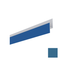 Profil de Départ bas pour Bardage MEP Isocel Premium Bleu Mer, 4 m