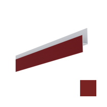 Profil de Départ bas pour Bardage MEP Isocel Premium Rouge Basque, 4m