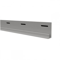 Profil de départ bas de bardage universel MEP Blanc 35x14mm, Long 5m