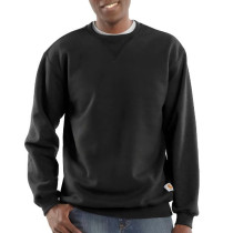 Pull-over Carhartt Midweight Crewneck K124 Black