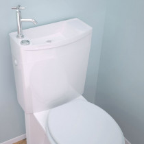 Réservoir WC avec Lave-Mains Intégré Wirquin Iseo Blanc 50720090