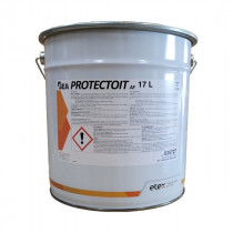 Revêtement Imperméabilisant Toiture Dalep Protectoit Latérite Pot 17L 