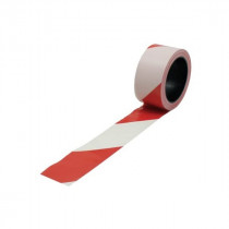 Ruban de Signalisation 50 mm x 100 m Rouge et Blanc Viso RSNA01RB