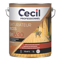 Saturateur Bois de Jardin Tous Supports Cecil SX 630 Teck 5L