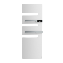 Sèche-Serviettes Atlantic Serenis Premium 1750W Droit, Blanc Carat Mat