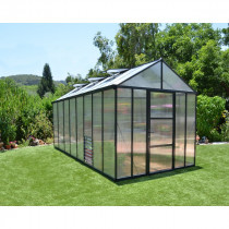Serre de Jardin Polycarbonate Alu Canopia Glory 11,3 m² Anthracite