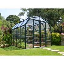 Serre de Jardin Polycarbonate PVC Canopia Grand Gardener 6,2 m² Vert