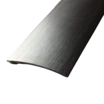 Seuil de Porte Alu Adhésif 42 mm x 1 m, Gris Brossé