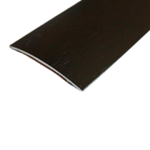 Seuil de Porte Alu Adhésif 42 mm x 1 m, Noir Brossé
