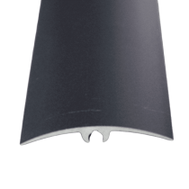 Seuil de Porte Alu Inclinable à Visser 42 mm x 1 m, Noir Mat