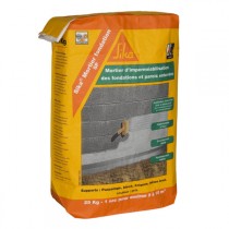 Enduit Hydrofuge Sika mortier de fondation SP1, 25kg