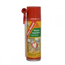 Mousse expansive Sika Boom, le carton de 12 aérosols de 500 ml 