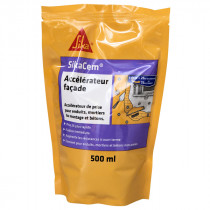 Sikacem Accélérateur Prise Béton et Mortier, 20 litres