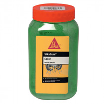 Colorant Vert Mortiers et Bétons Sikacem Color, 900g