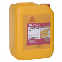 Désactivant de Surface Sikacem profondeur 4/6 mm, 5 litres