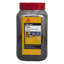 Colorant Noir Mortiers et Bétons Sikacem Color, 700g