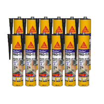 Sikaflex pro 11 FC, Noir, Carton de 12 Cartouches de 300 ml