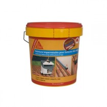 SIKAGARD protection toiture inclinée Gris 4 seaux de 1l