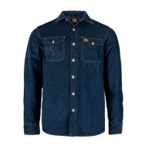 Surchemise Velours Bosseur Cleveland Bleu Marine