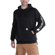 Sweat Capuche Carhartt Midw. Sleevelogo Hooded K288 Black