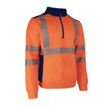Sweat de Travail Thermique Haute Visibilité Coverguard Friss Orange