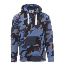 Sweat-Shirt à Capuche Payper Atlanta+ Bleu Camouflage