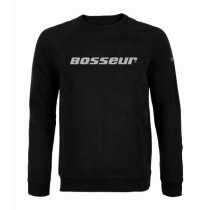 Sweat-Shirt-Col-Rond-Bosseur-Doma-Noir-face