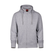 Sweat-shirt zippé à Capuche Payper Pontiac Gris Chiné
